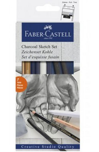 Picture of FABER CASTELL CHARCOAL SKETCH SET